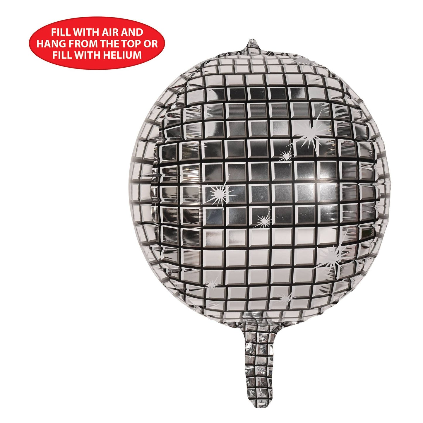 Disco Ball Balloon NO HELIUM