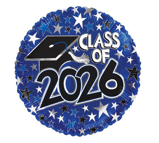 17" CLASS OF 2026 BLUE