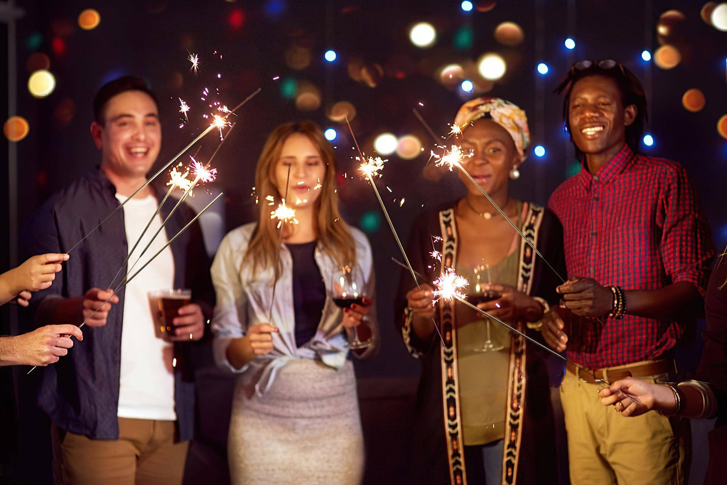 20 in. Gold Wedding Sparkler | 8 Count