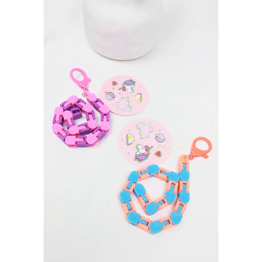 Snake Puzzle Keyring