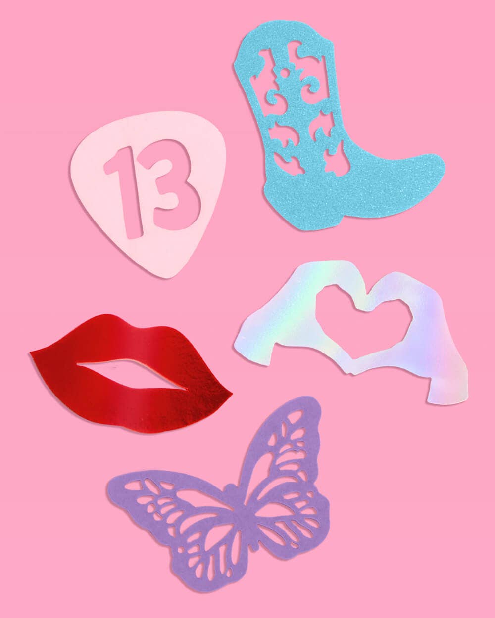 Eras Confetti - 200 pc foil confetti, Birthday Party