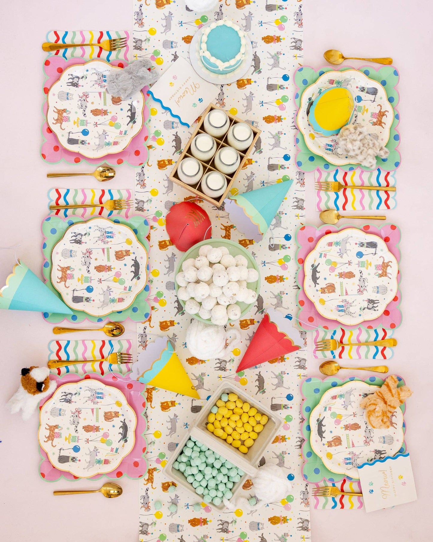 PET1143 - Cat Party Plate