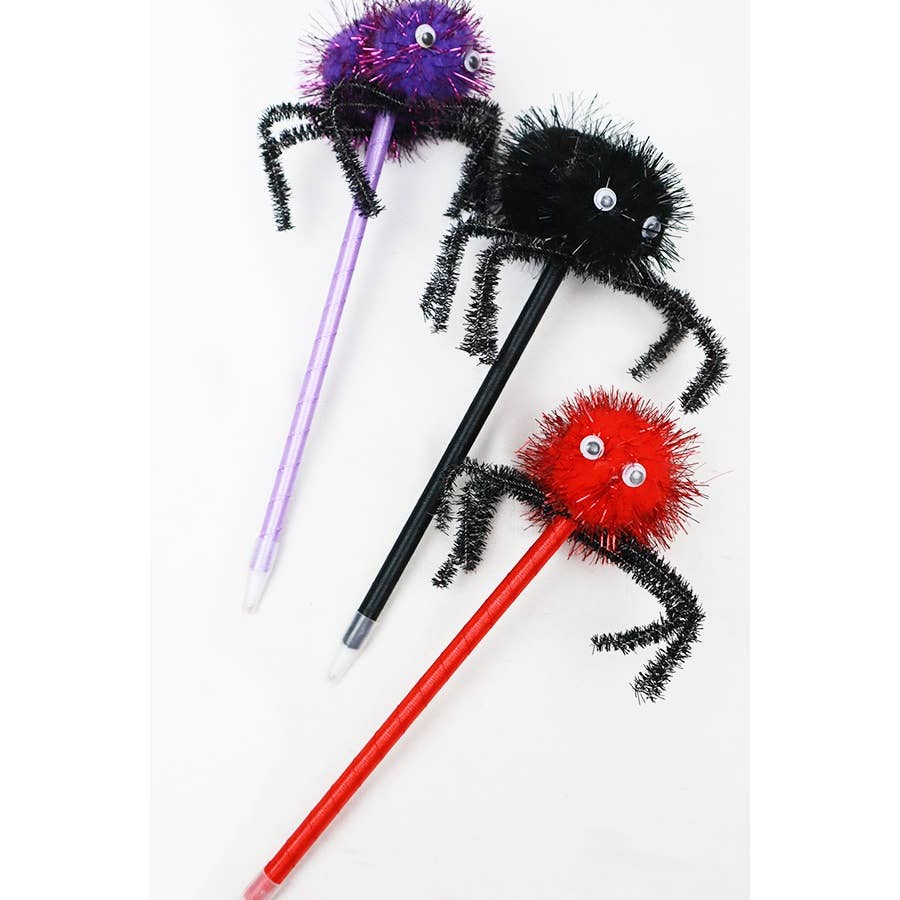 Spider Halloween Pen Assorted Colors