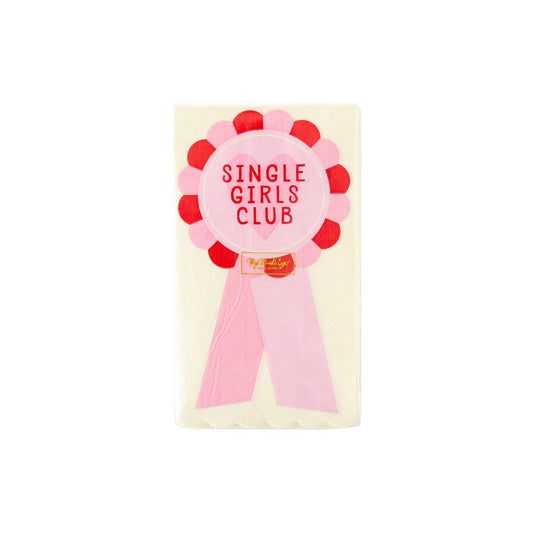 GAL1039 -  Single Girls Club Guest Napkin