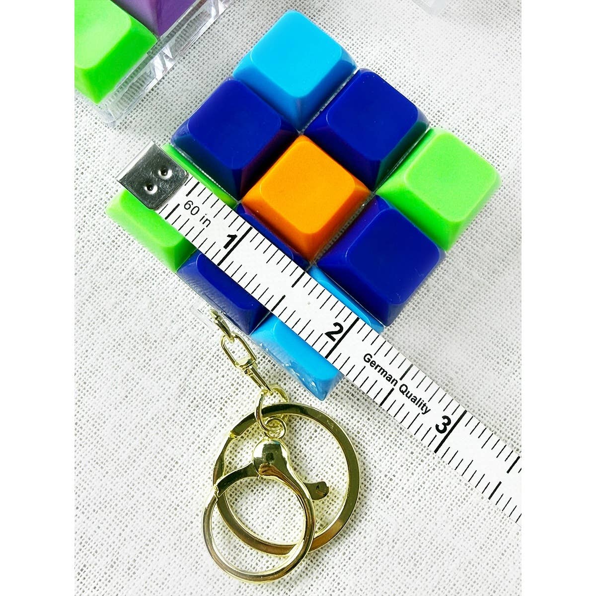 Satisfying Click Sound Keyboard Keychain Fidget Toy