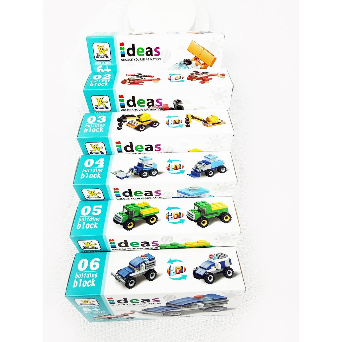 Assorted Design Building Block Toy Set