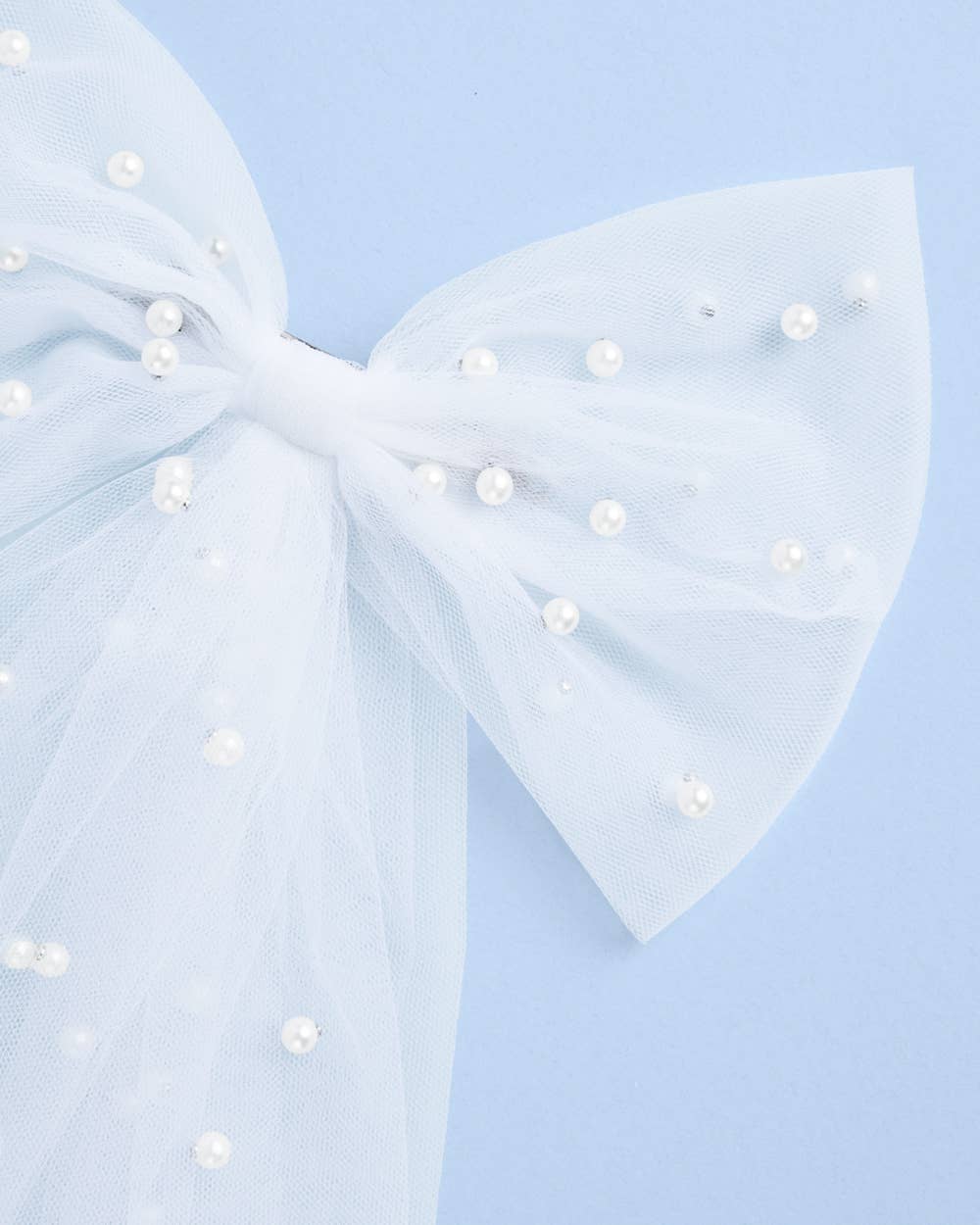 Bride to Be Pearl Hair Bow -  Bachelorette, Bridal, Accessory