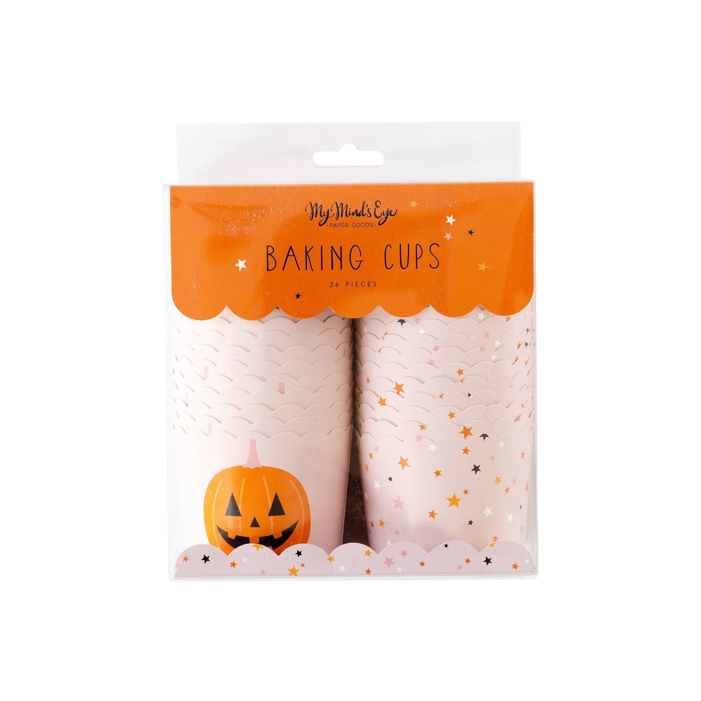 Pink Stars and Jackol Disposable Baking Cups