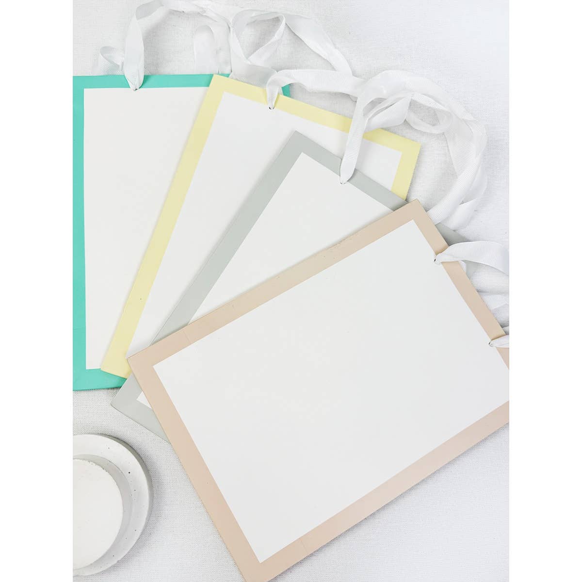 Simply Outlined Design Medium Size Gift Bag