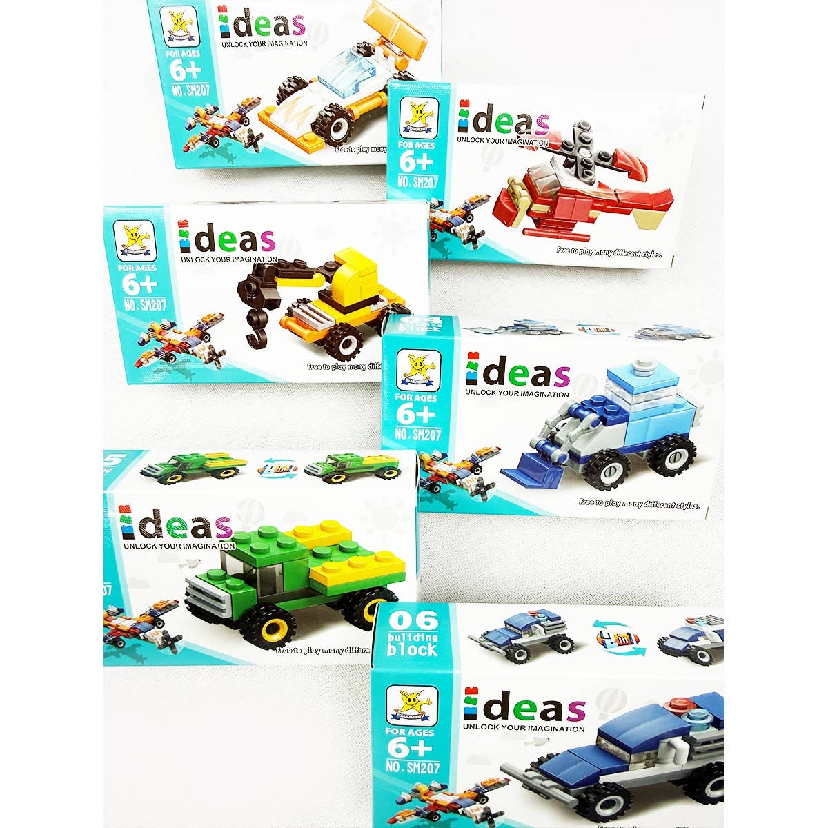 Assorted Design Building Block Toy Set