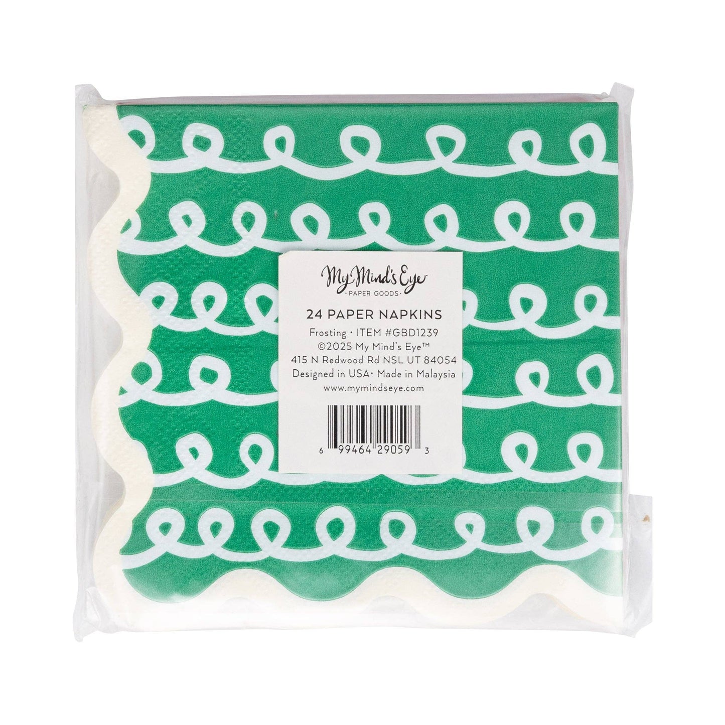 GBD1239 - Frosting Cocktail Napkin Set
