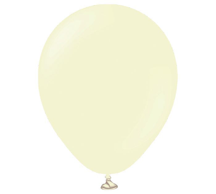 12" KALISAN MACARON PALE YELLOW LATEX NO HELIUM